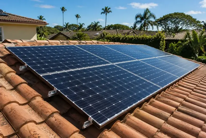 Installation de panneaux solaires à Sainte-Colombe-sur-l'Hers